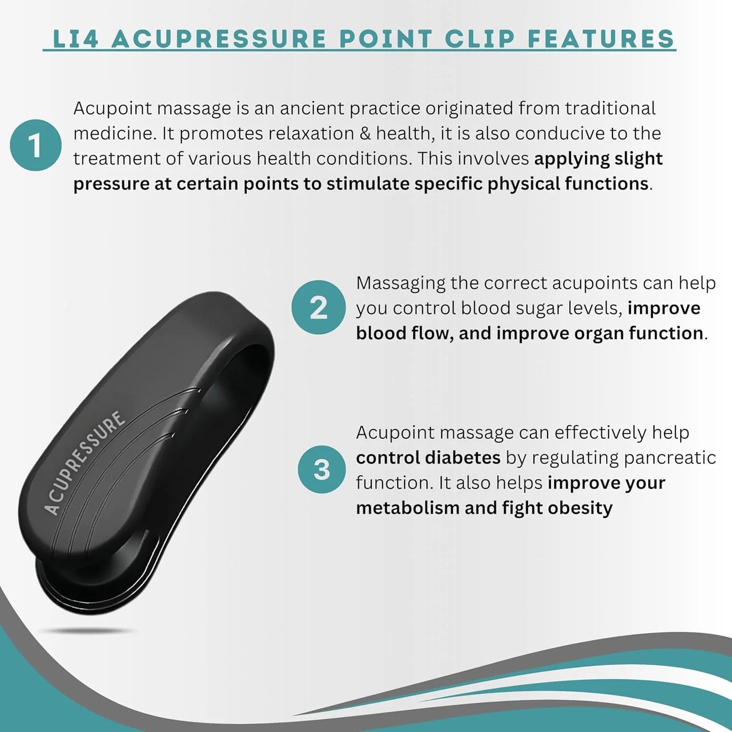 Sugar Control Acupressure Clip (( 🔥Buy 1 Get 3 FREE 🔥))